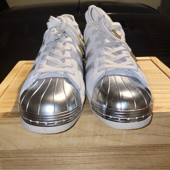 Adidas Chrome shell toe. Sneakers size 11&1/2 - Picture 2 of 6